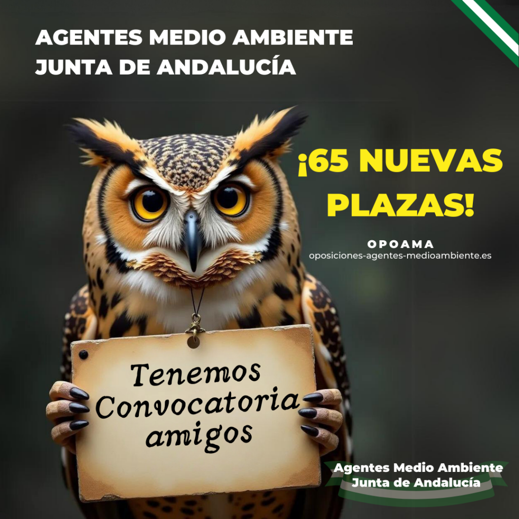 convocatoria de Agentes de Medio Ambiente de la Junta de Andalucía 2024